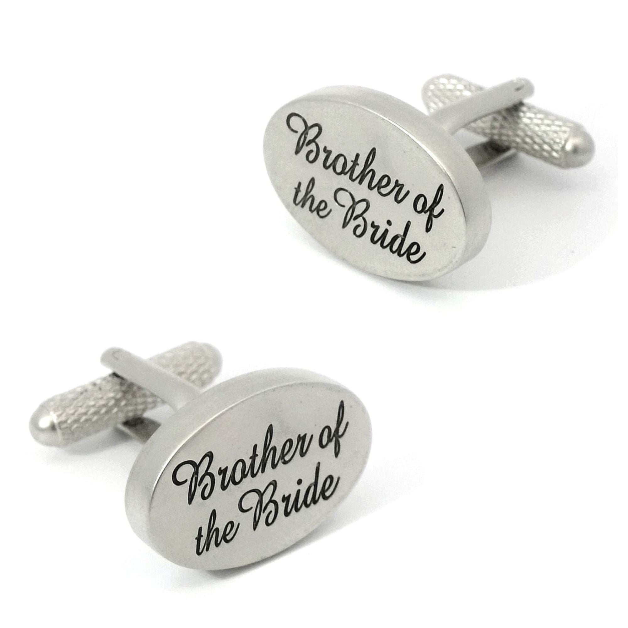 Brother of the Bride Script Wedding Cufflinks Wedding Cufflinks Clinks Australia Brother of the Bride Script Cufflinks 