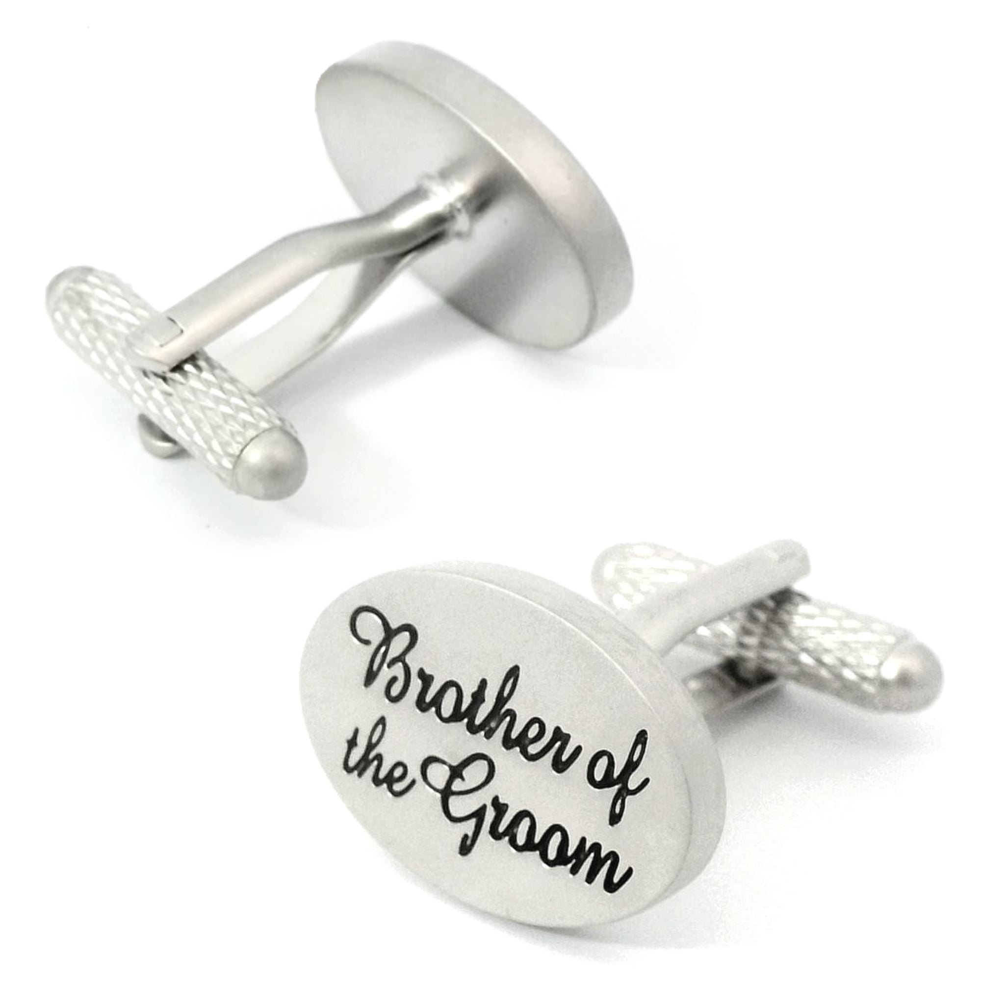 Brother of the Groom Script Wedding Cufflinks Wedding Cufflinks Clinks Australia 