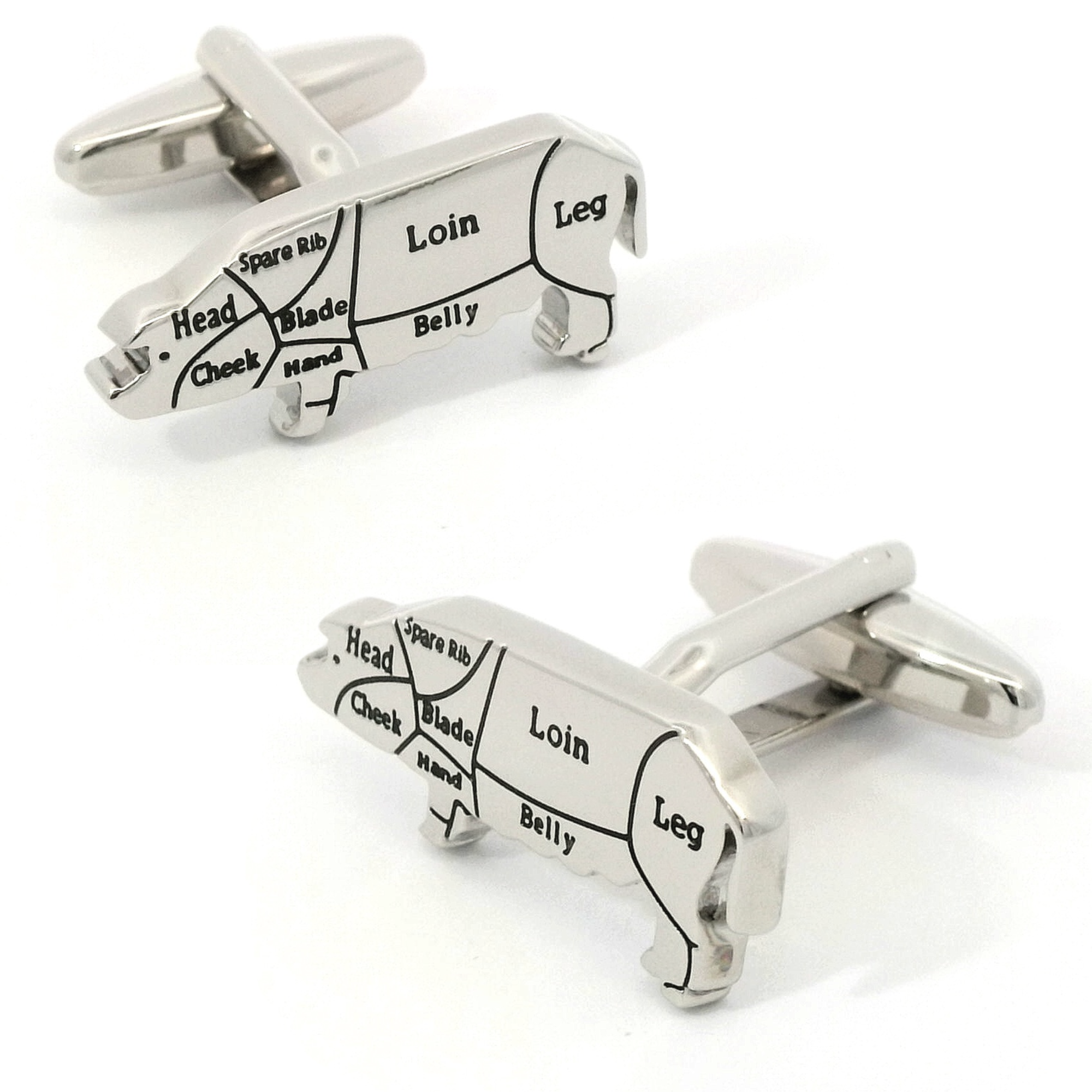 Butchers Cut (Pork) Cufflinks