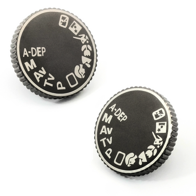 Camera Dial Lapel Badge