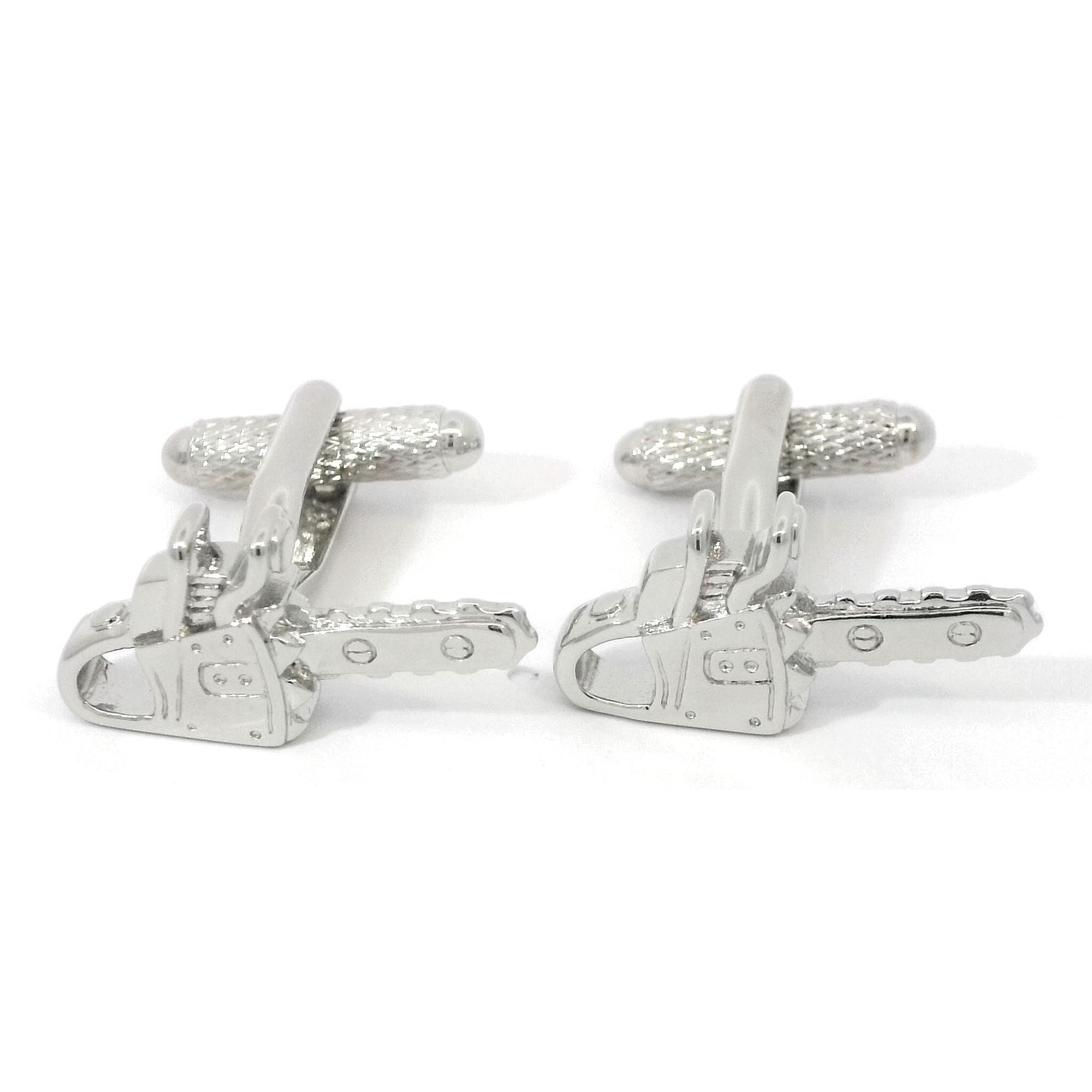 Chainsaw Cufflinks Novelty Cufflinks Clinks Australia 