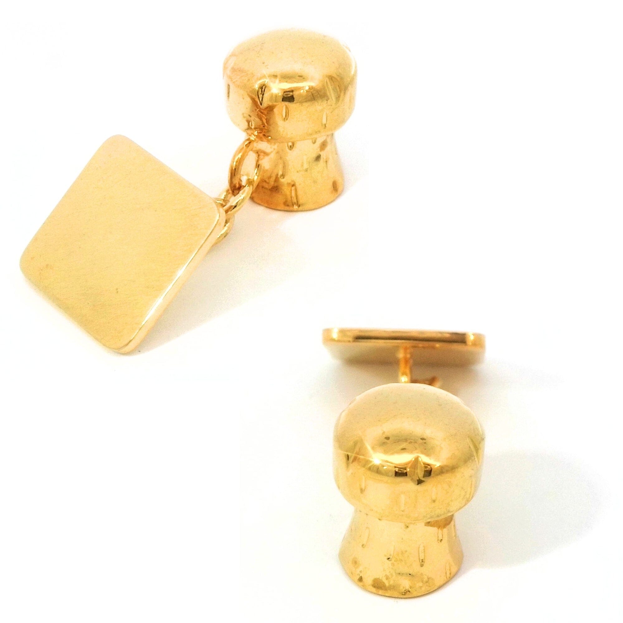 Champagne Cork Gold Cufflinks Novelty Cufflinks Clinks Australia 