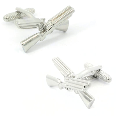 Crossed Shotgun Cufflinks