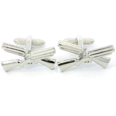 Crossed Shotgun Cufflinks