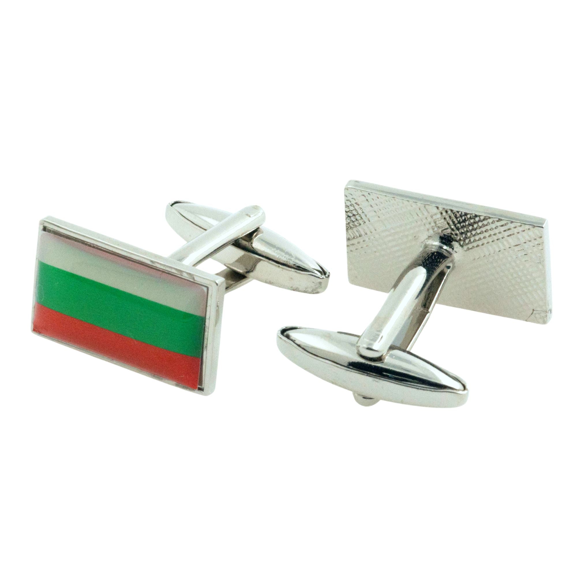 Flag of Bulgaria Cufflinks Novelty Cufflinks Clinks 