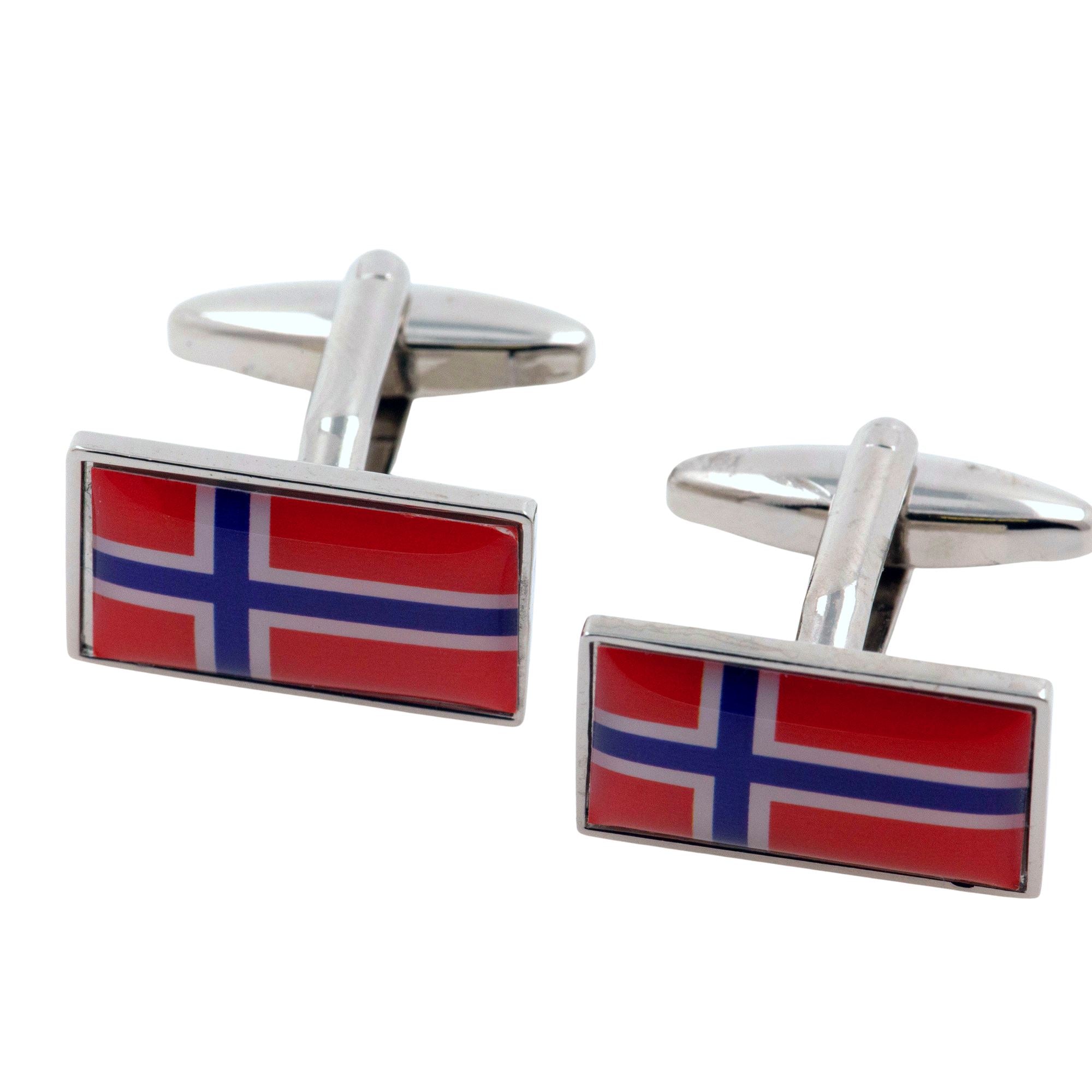 Flag of Norway Cufflinks Novelty Cufflinks Clinks 