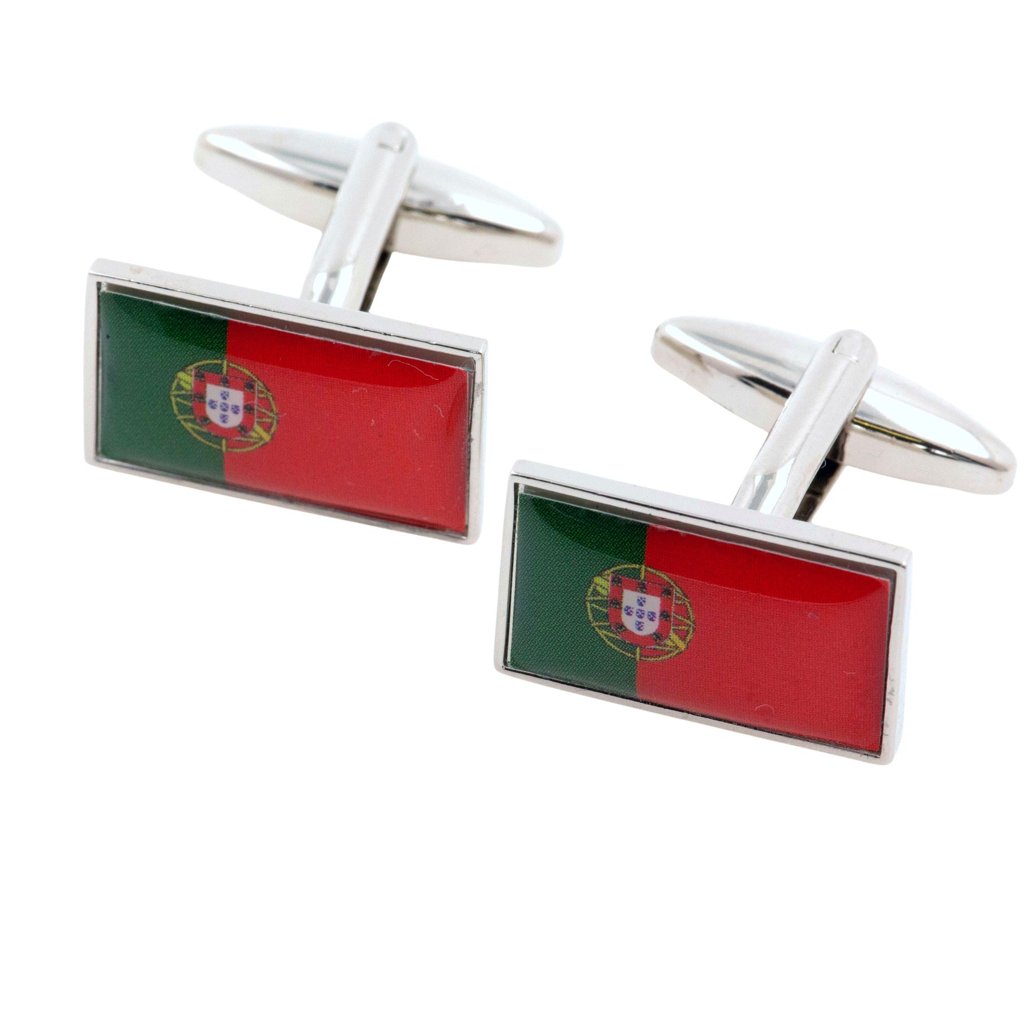 Flag of Portugal Cufflinks Novelty Cufflinks Clinks 