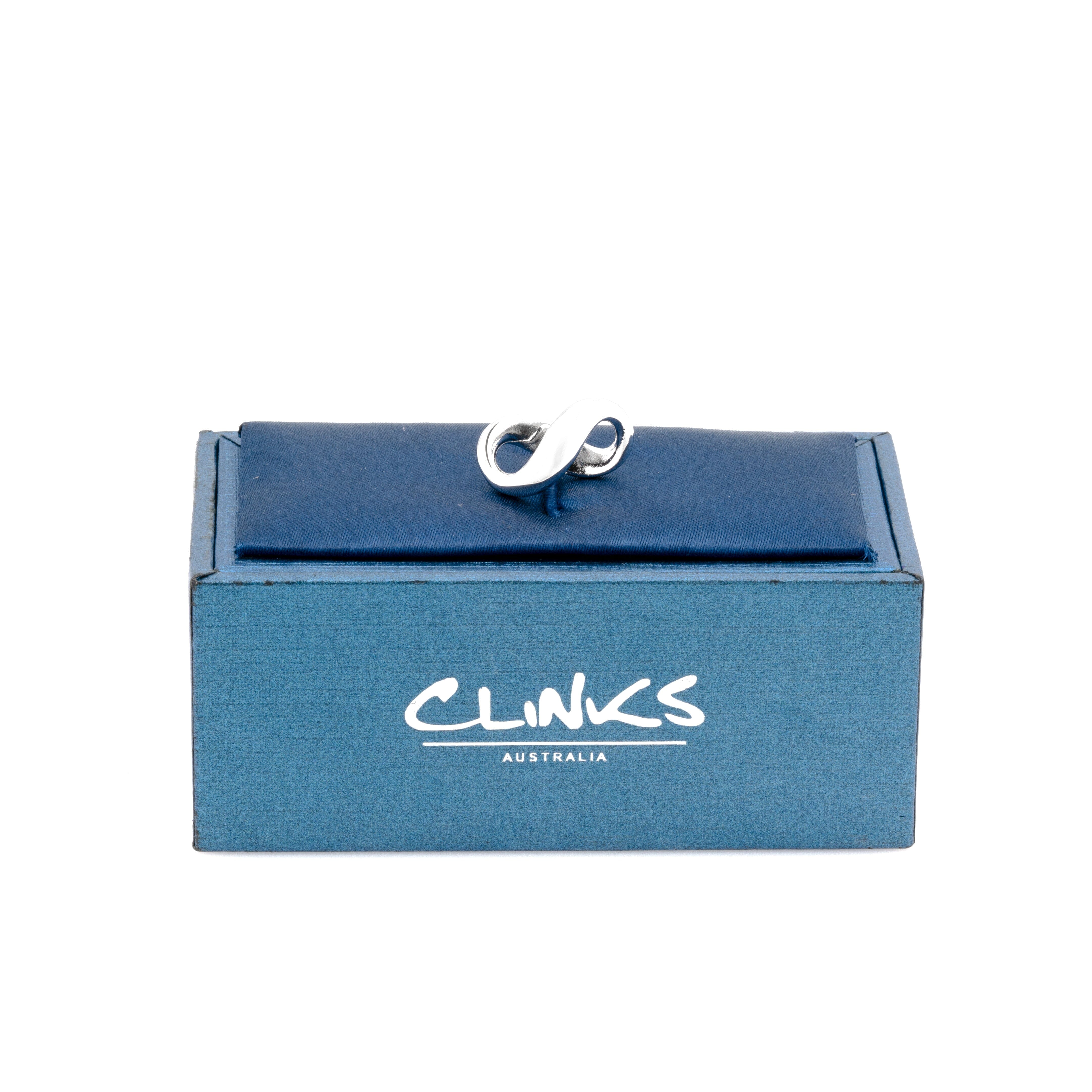 Silver Infinity Symbol Lapel Pin Lapel Pin Clinks 