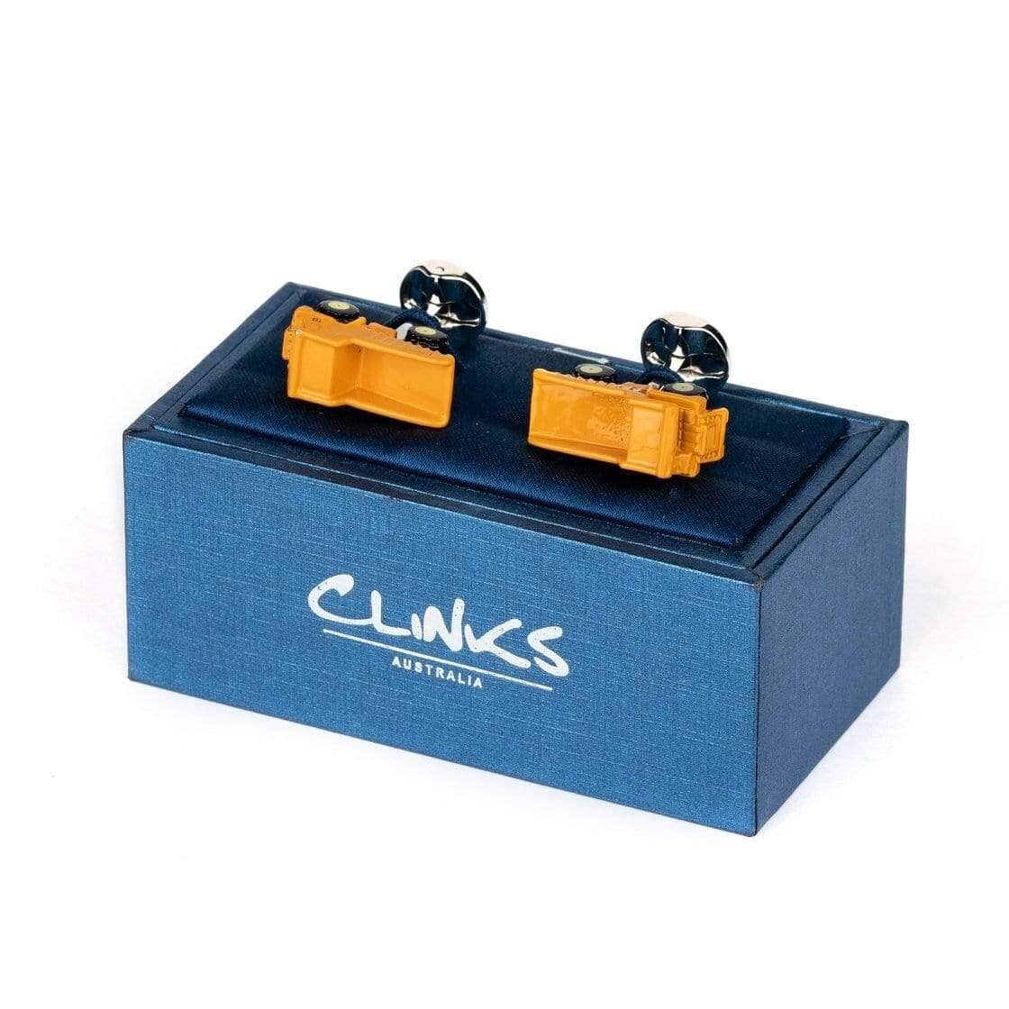Yellow Dump Truck Cufflinks Novelty Cufflinks Clinks Australia 
