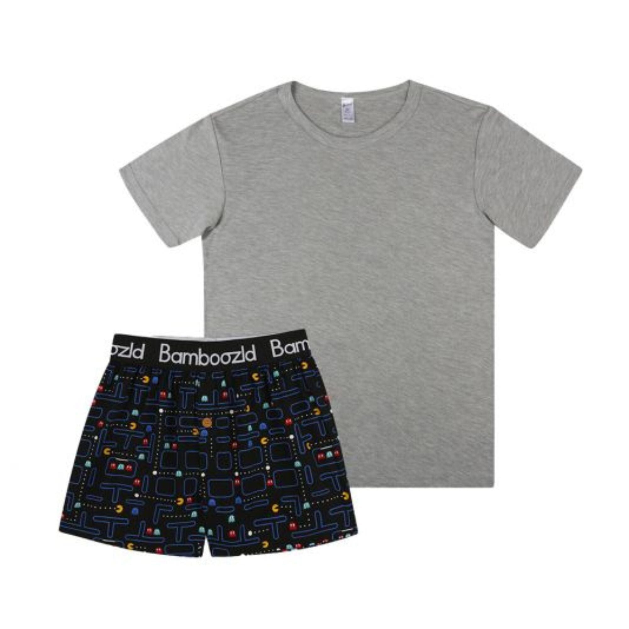 Game over Arcade Game Gift Set (Boxer Short & Tee) Underwear Bamboozld Large 93-99cm 