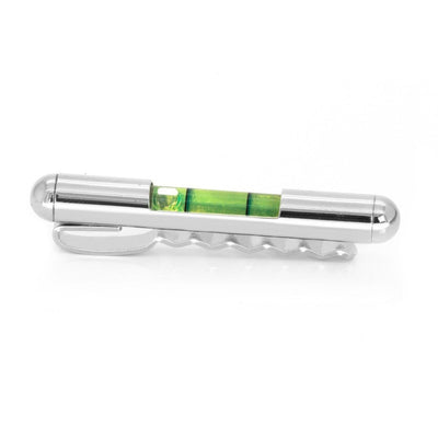 Green Spirit Level Tie Bar