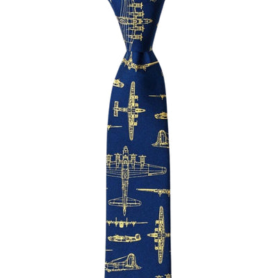 Flying Fortress Skinny Tie