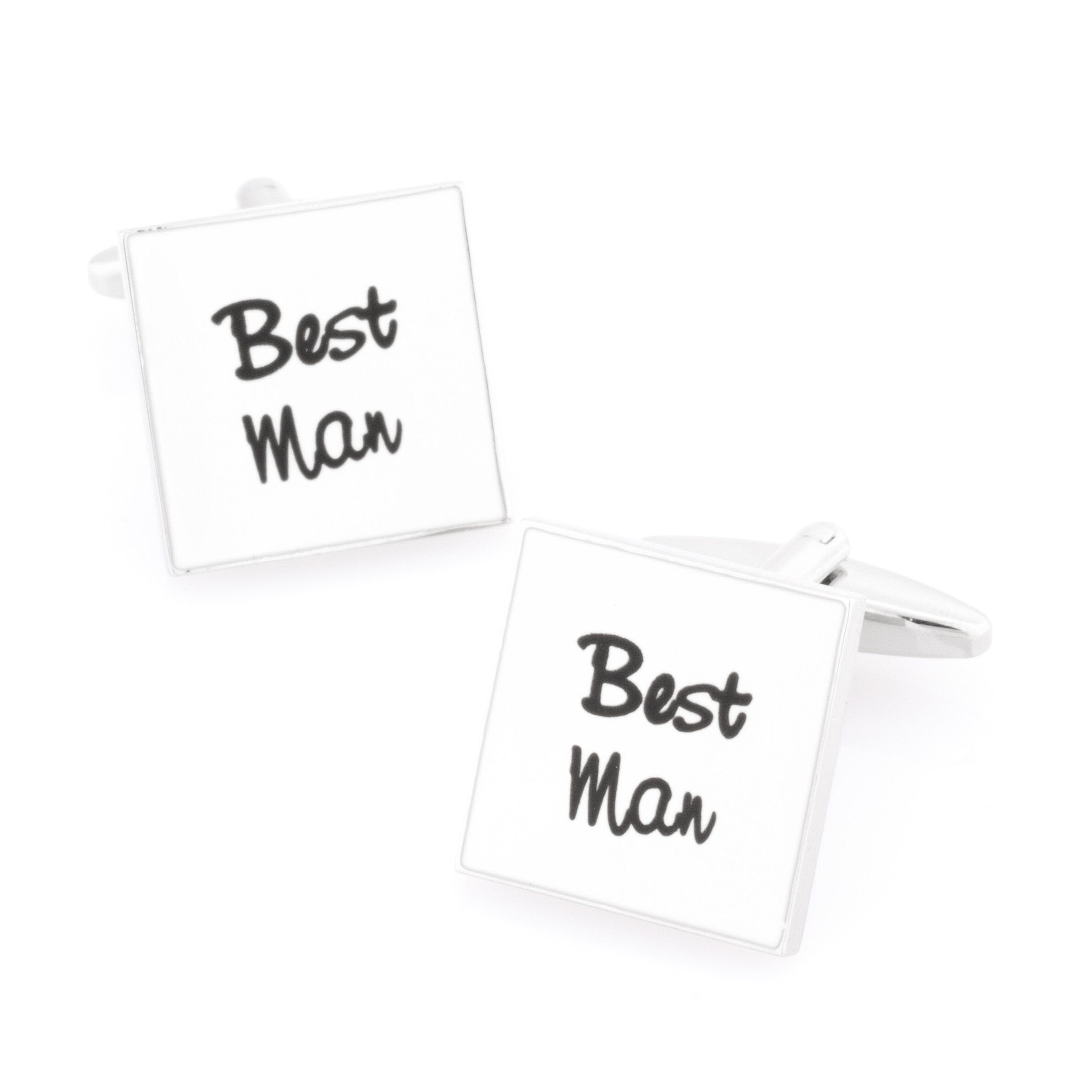 Best Man White Wedding Cufflinks Wedding Cufflinks Clinks Australia 