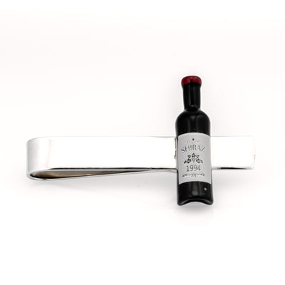 Shiraz Red Wine Bottle Tie Bar