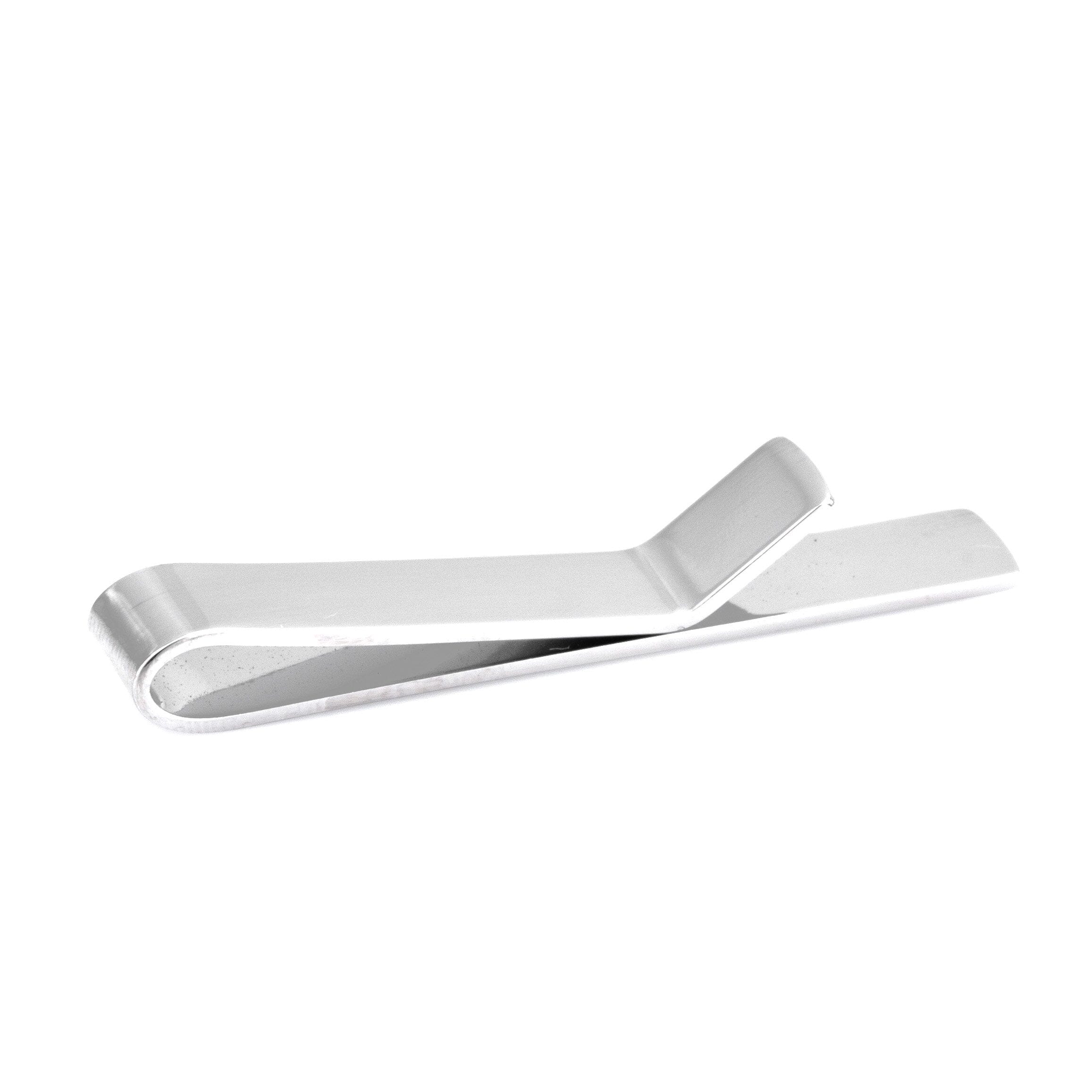 Brushed Silver Tie Bar Tie Clips Clinks Default 