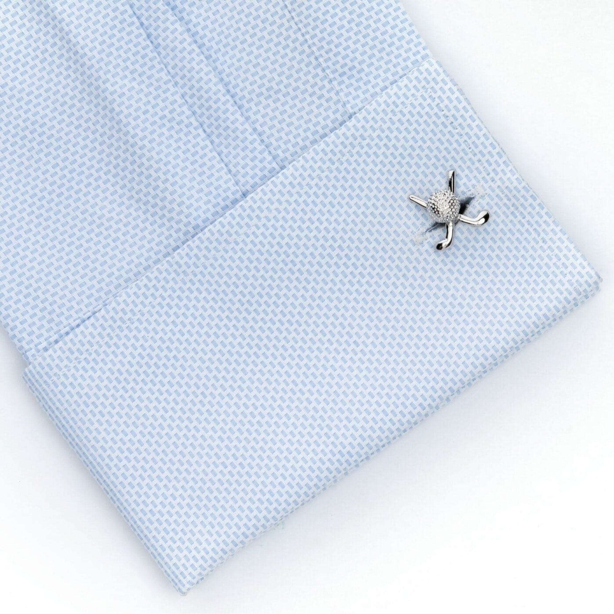 Golf Club and Ball Cufflinks Novelty Cufflinks Clinks Australia 