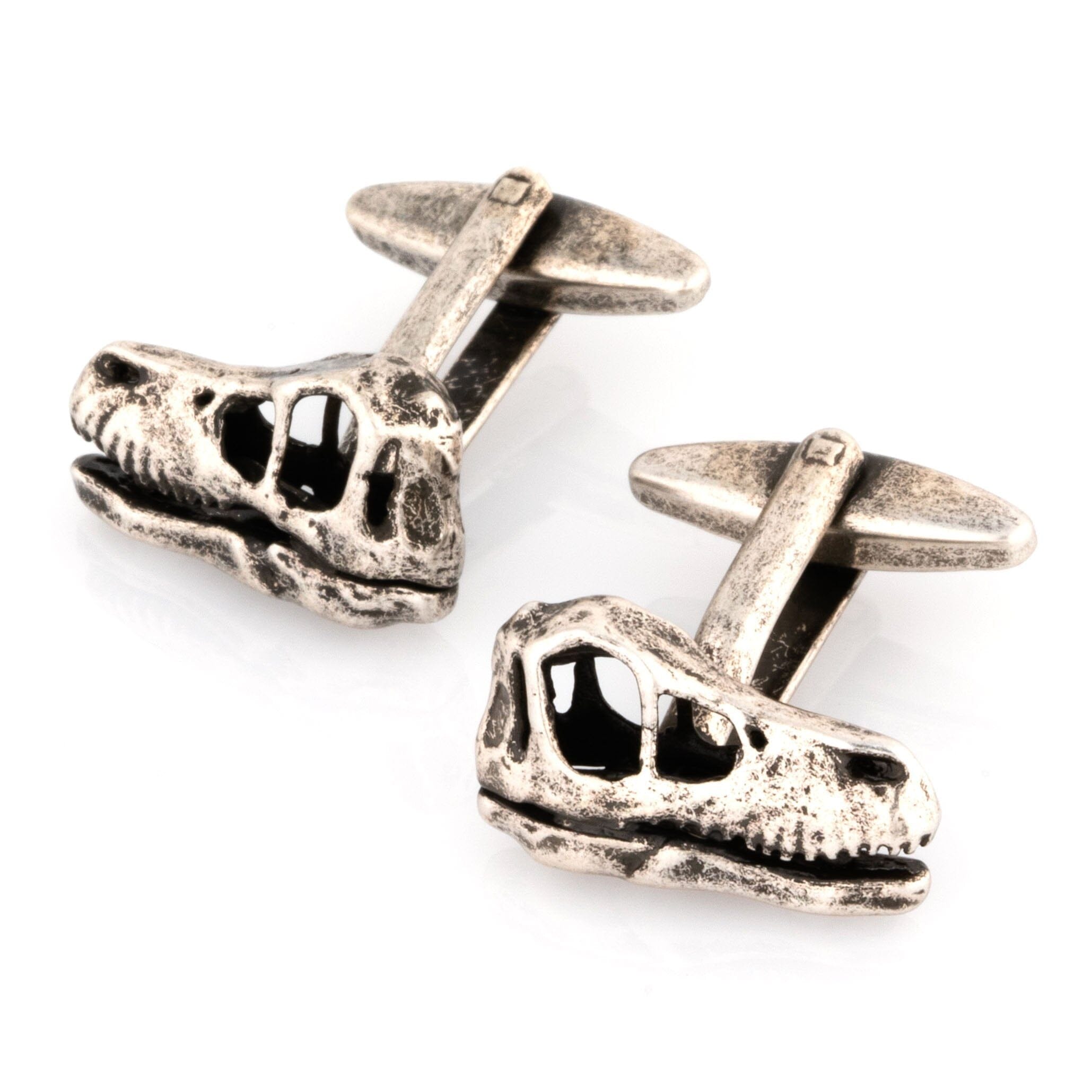 Velociraptor Skull Dinosaur Cufflinks Novelty Cufflinks Clinks Australia 