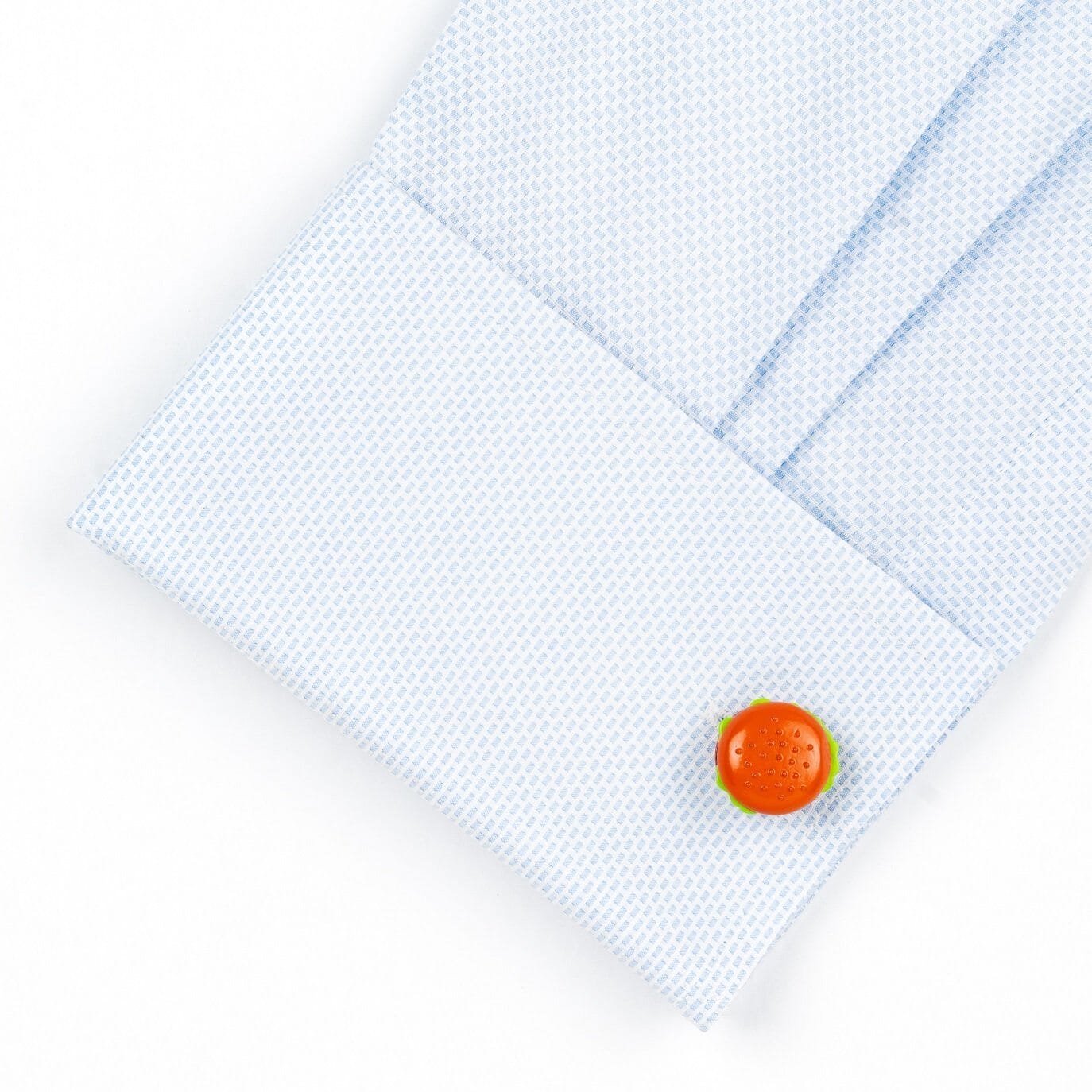 Colour Hamburger Cufflinks Novelty Cufflinks Clinks Australia 