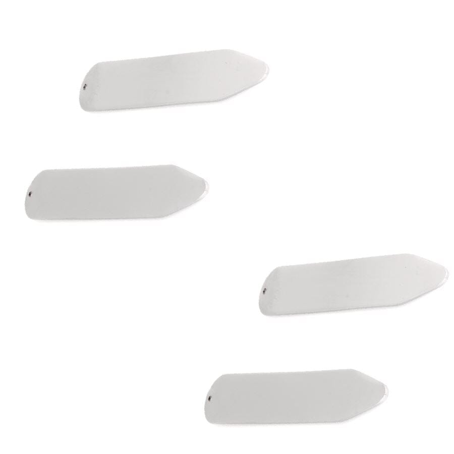 Collar Stays (4 pcs) - Metal Collar Stays Clinks Australia 