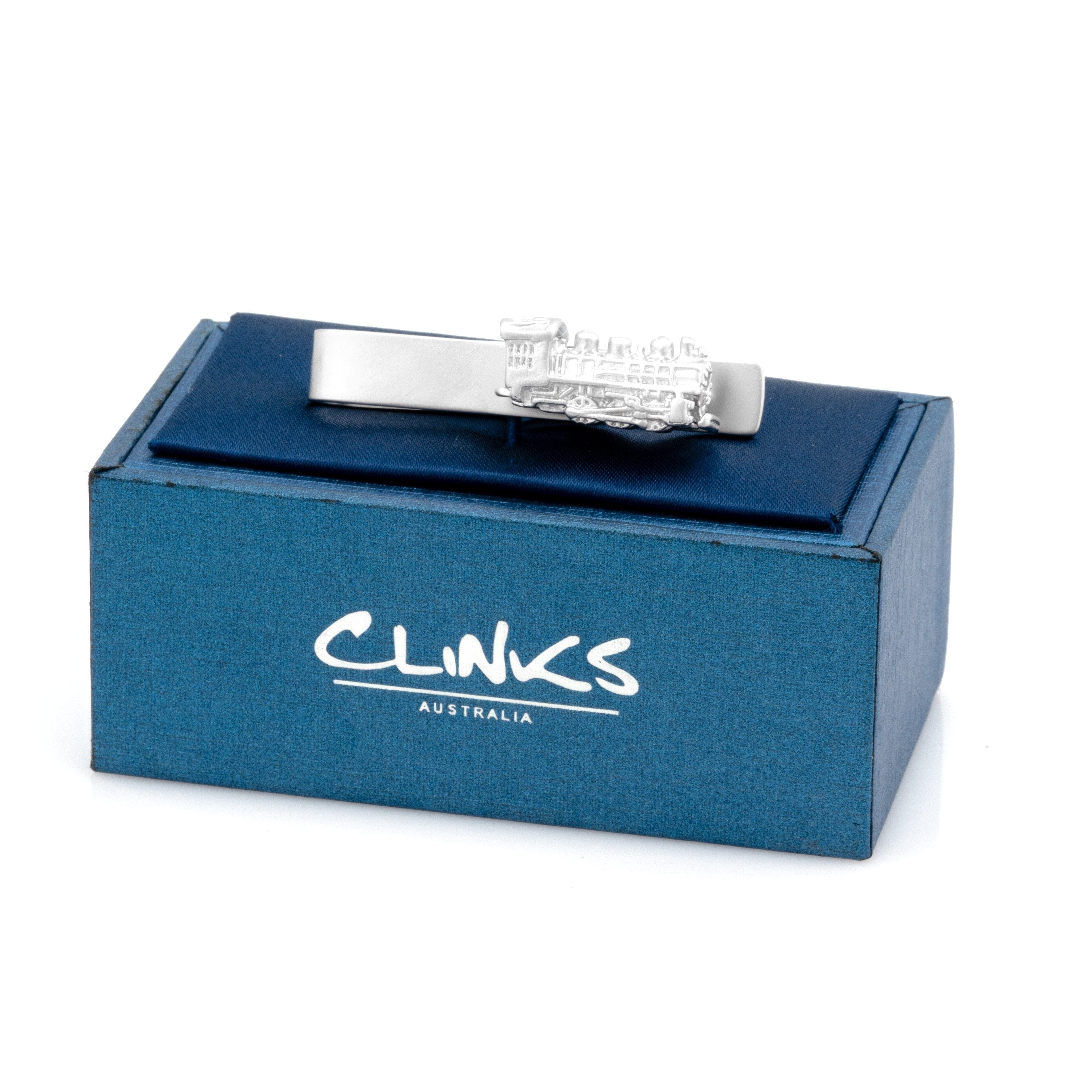 Train Tie Bar Tie Clips Clinks 