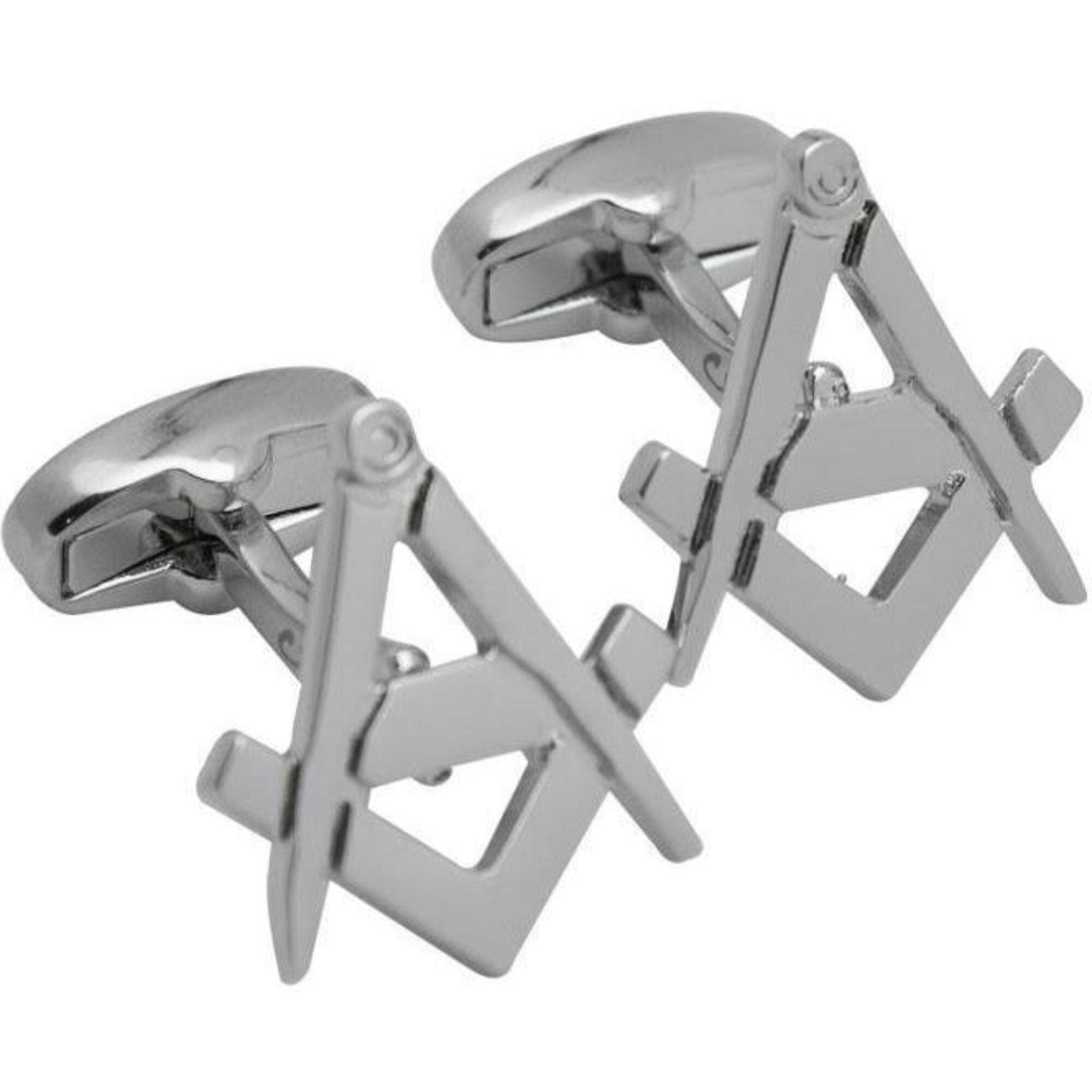 Freemason Masonic Silver Cufflinks Novelty Cufflinks Clinks Australia 