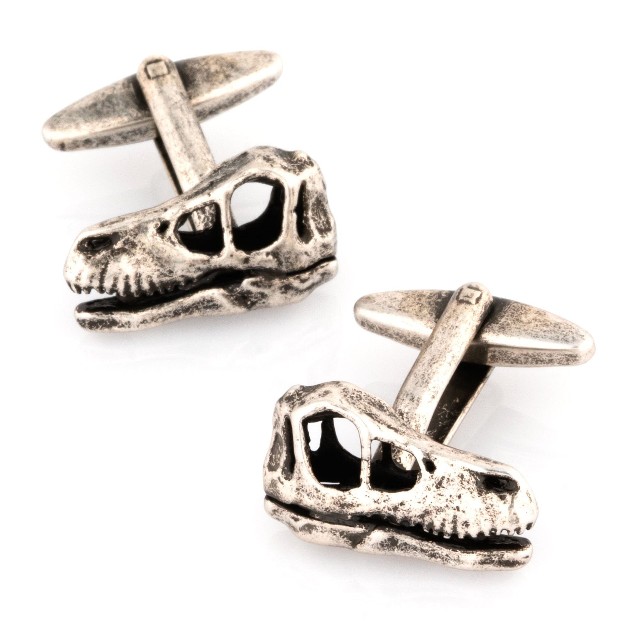 Velociraptor Skull Dinosaur Cufflinks Novelty Cufflinks Clinks Australia Velociraptor Skull Dinosaur Cufflinks 