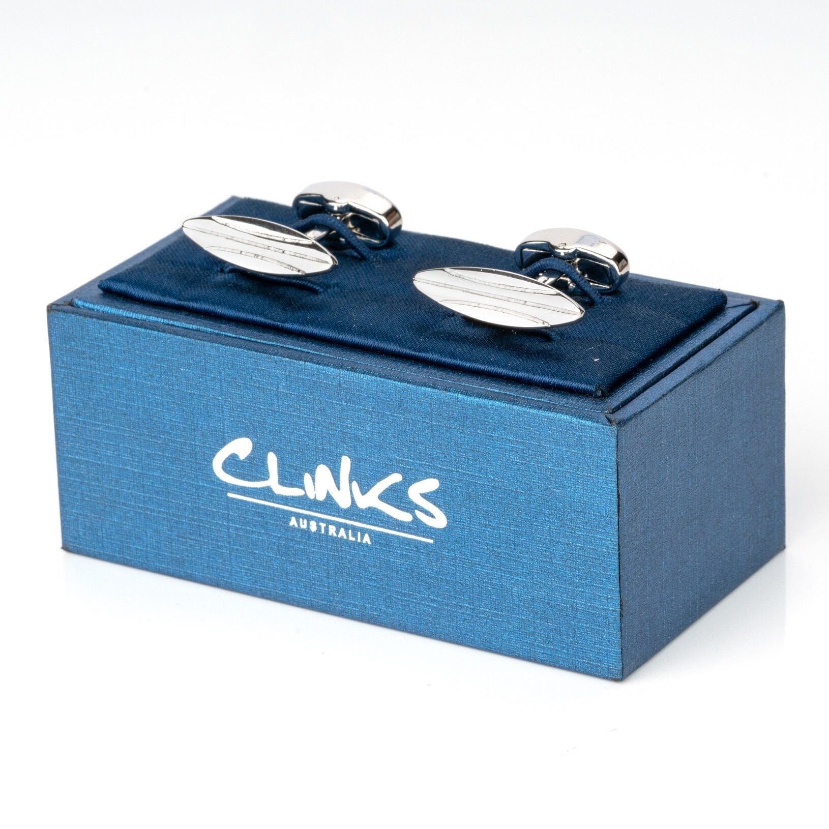 Silver Surfboard Cufflinks Novelty Cufflinks Clinks Australia 