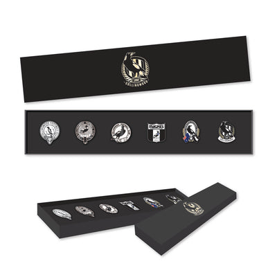 Collingwood Magpies AFL Pin Set