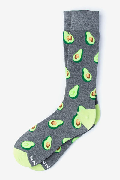 Avocado Green Mens Sock, Green, Socks, Men's Socks, Socks for Men, SK1054, Clinks.com