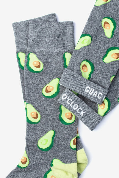 Avocado Green Mens Sock, Green, Socks, Men's Socks, Socks for Men, SK1054, Clinks.com