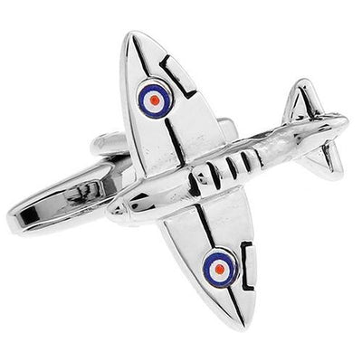 Spitfire Airplane Cufflinks