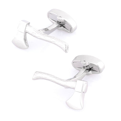 Silver Axe Cufflinks