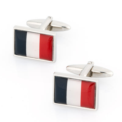 Flag of France - French Flag Cufflinks