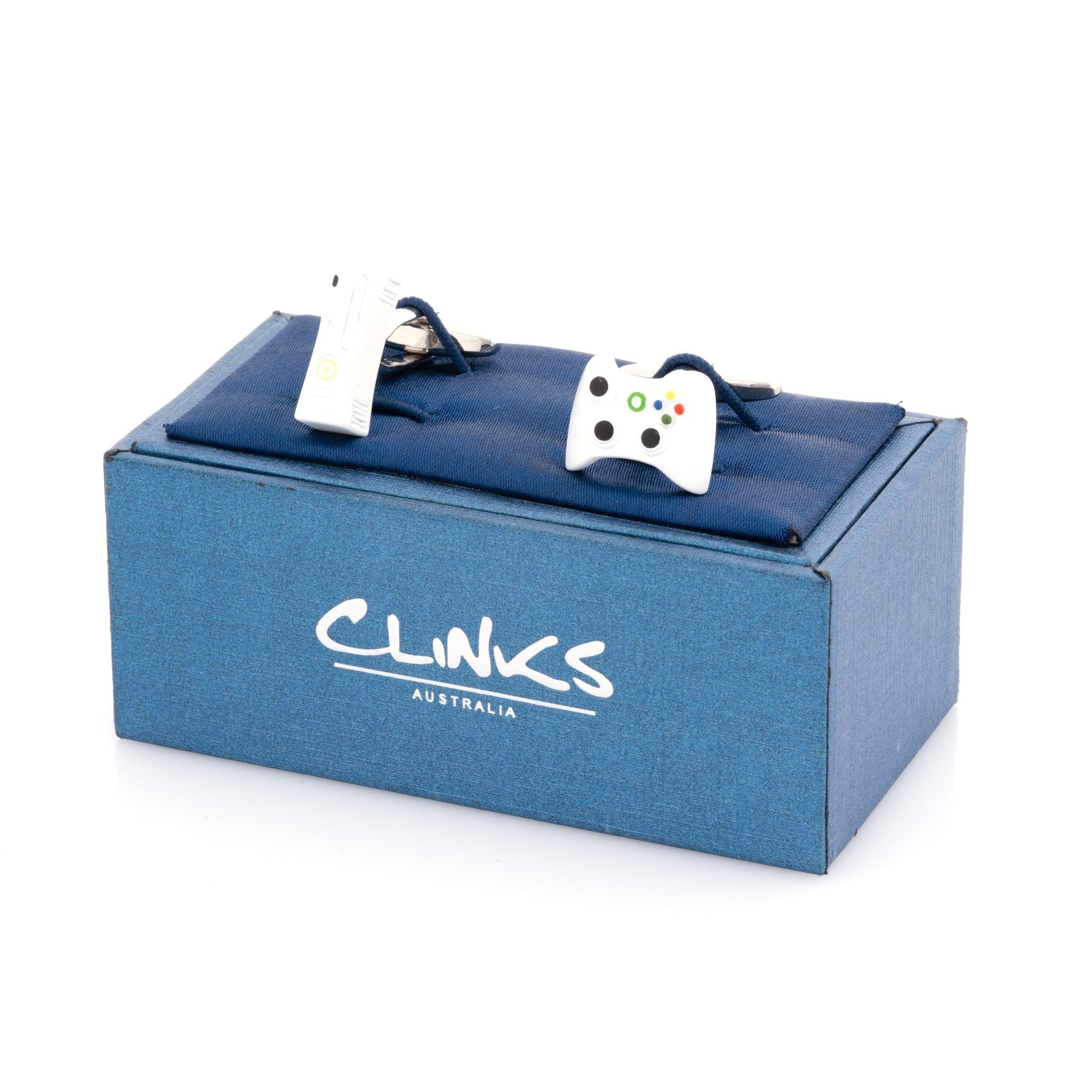 White Xbox Cufflinks Novelty Cufflinks Clinks Australia 