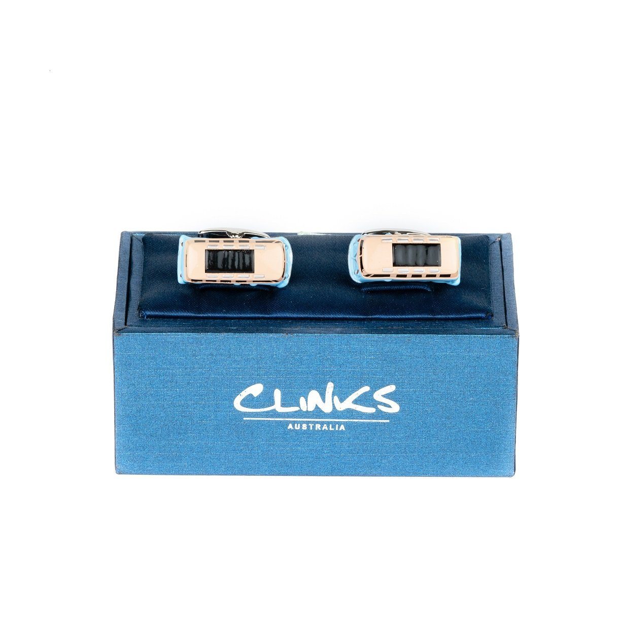 VW Kombi Van Blue Cufflinks Novelty Cufflinks Clinks Australia 
