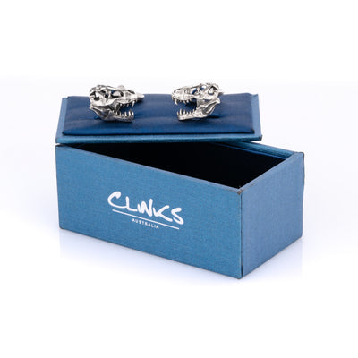 T-Rex Skull Dinosaur Cufflinks