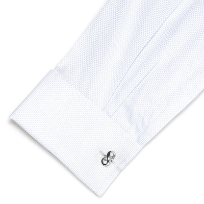 Silver Infinity Symbol Cufflinks