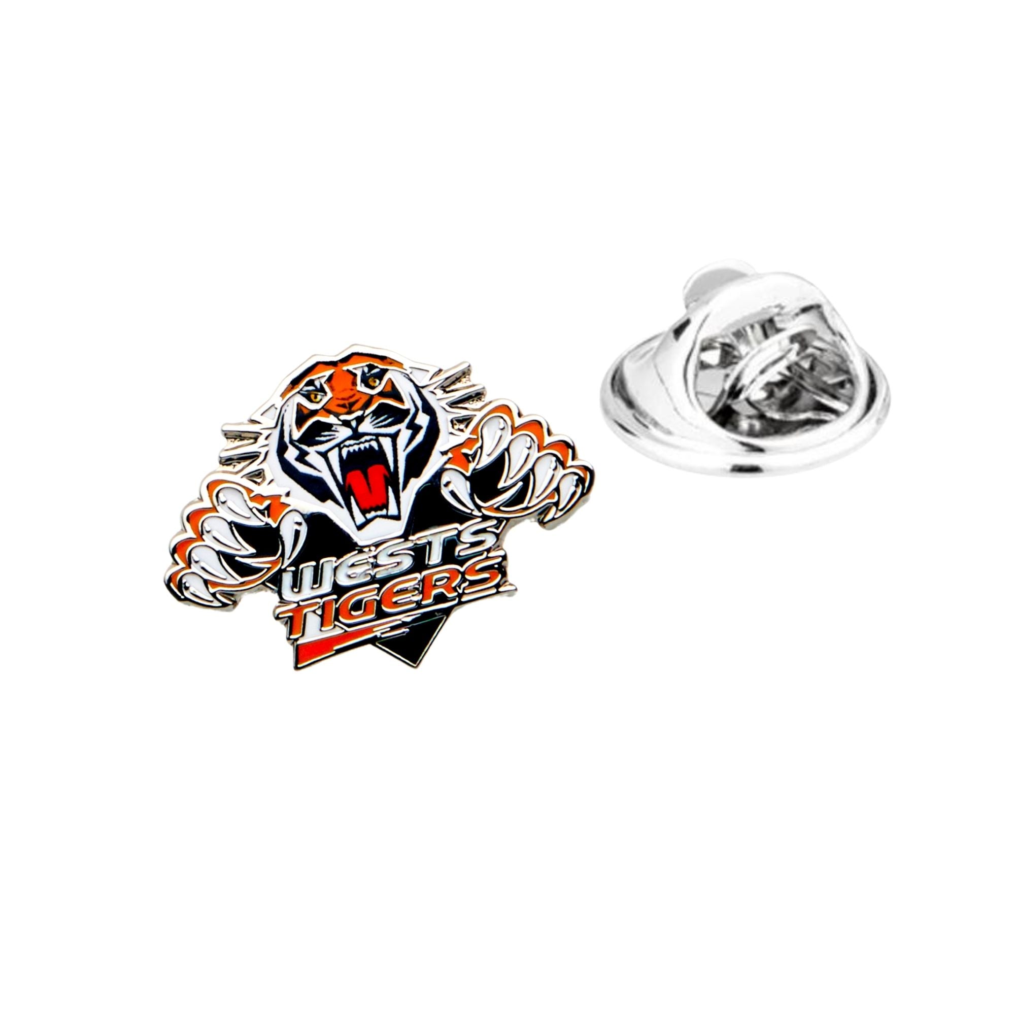 Wests Tigers Logo NRL Pin