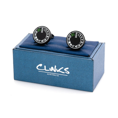 DSLR Camera Dial Cufflinks