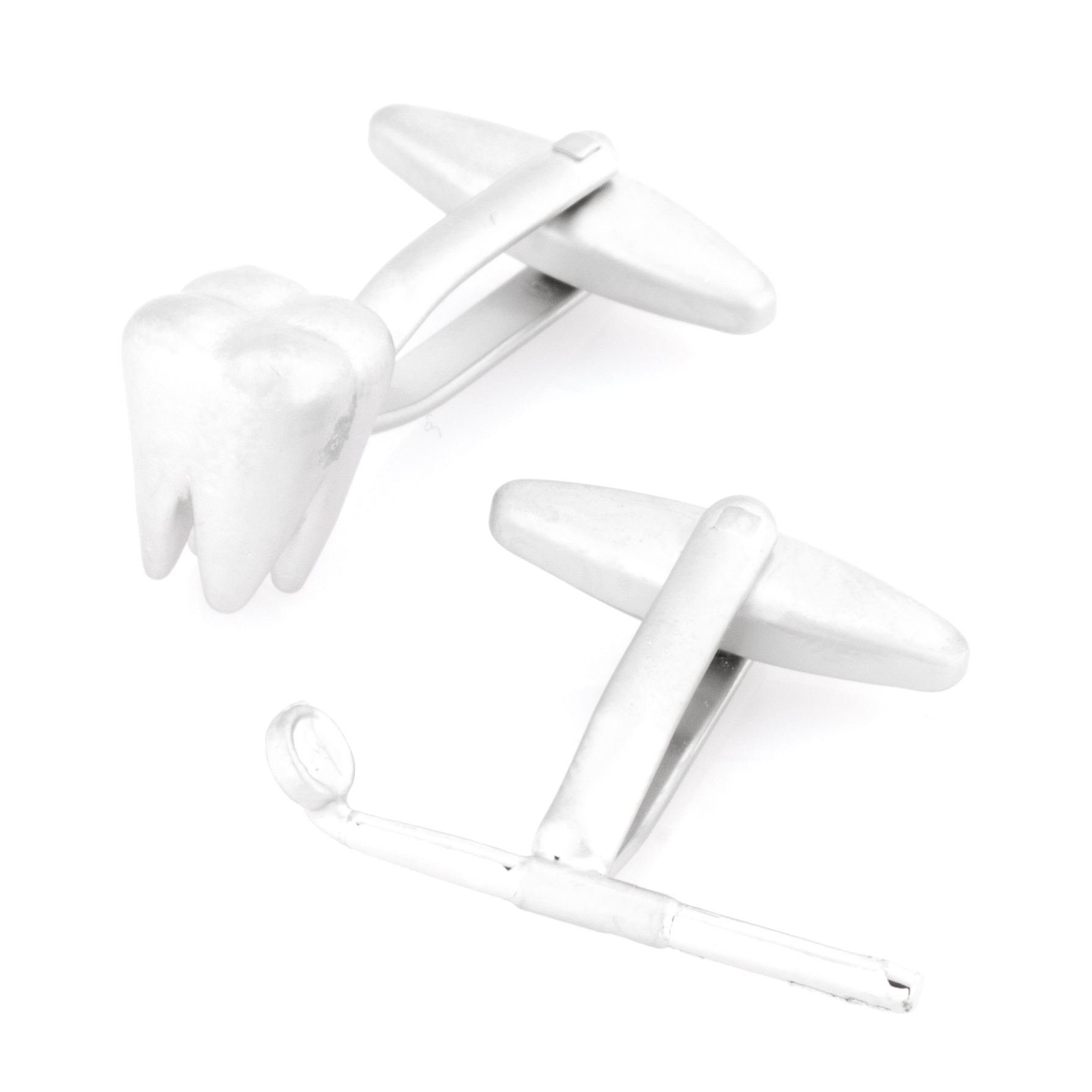 Dentist Tooth and Mirror Cufflinks