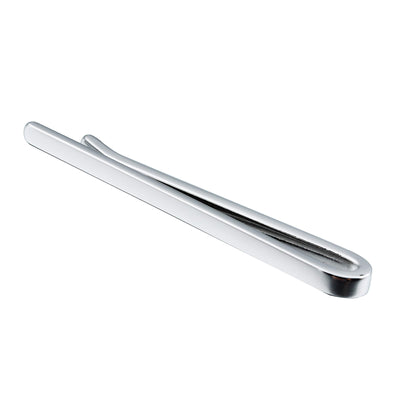 Thin Silver Tie Bar