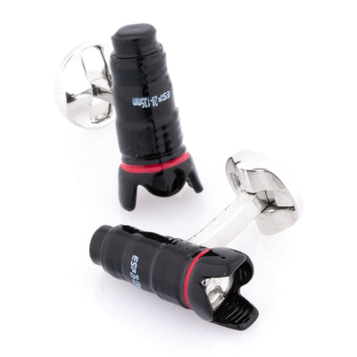 DSLR Camera Lens Cufflinks