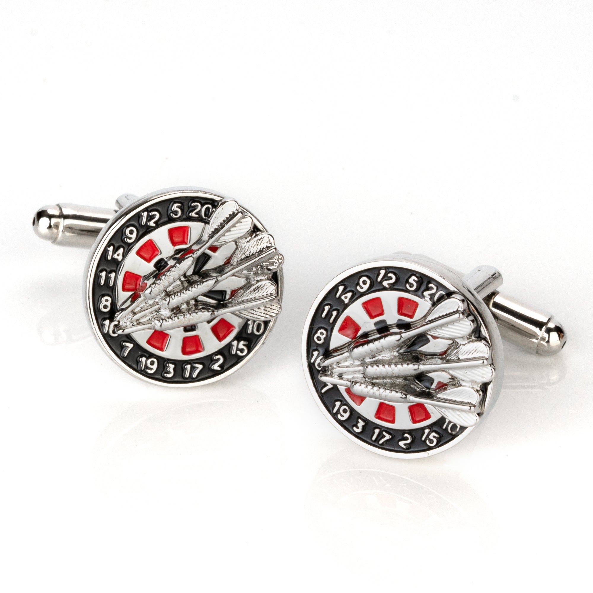 Darts and Board Cufflinks