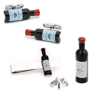 Shiraz Red Wine Bottle Set