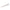 Small Shiny Silver Tie Bar 44m