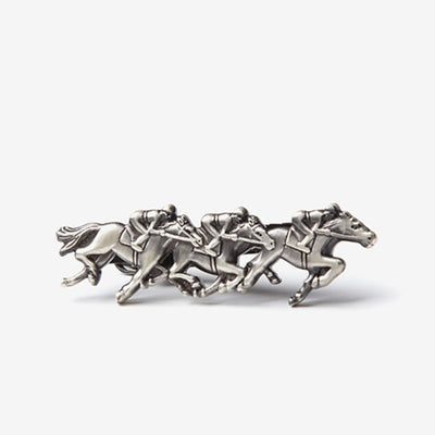 Vintage Horse Racing Tie Bar