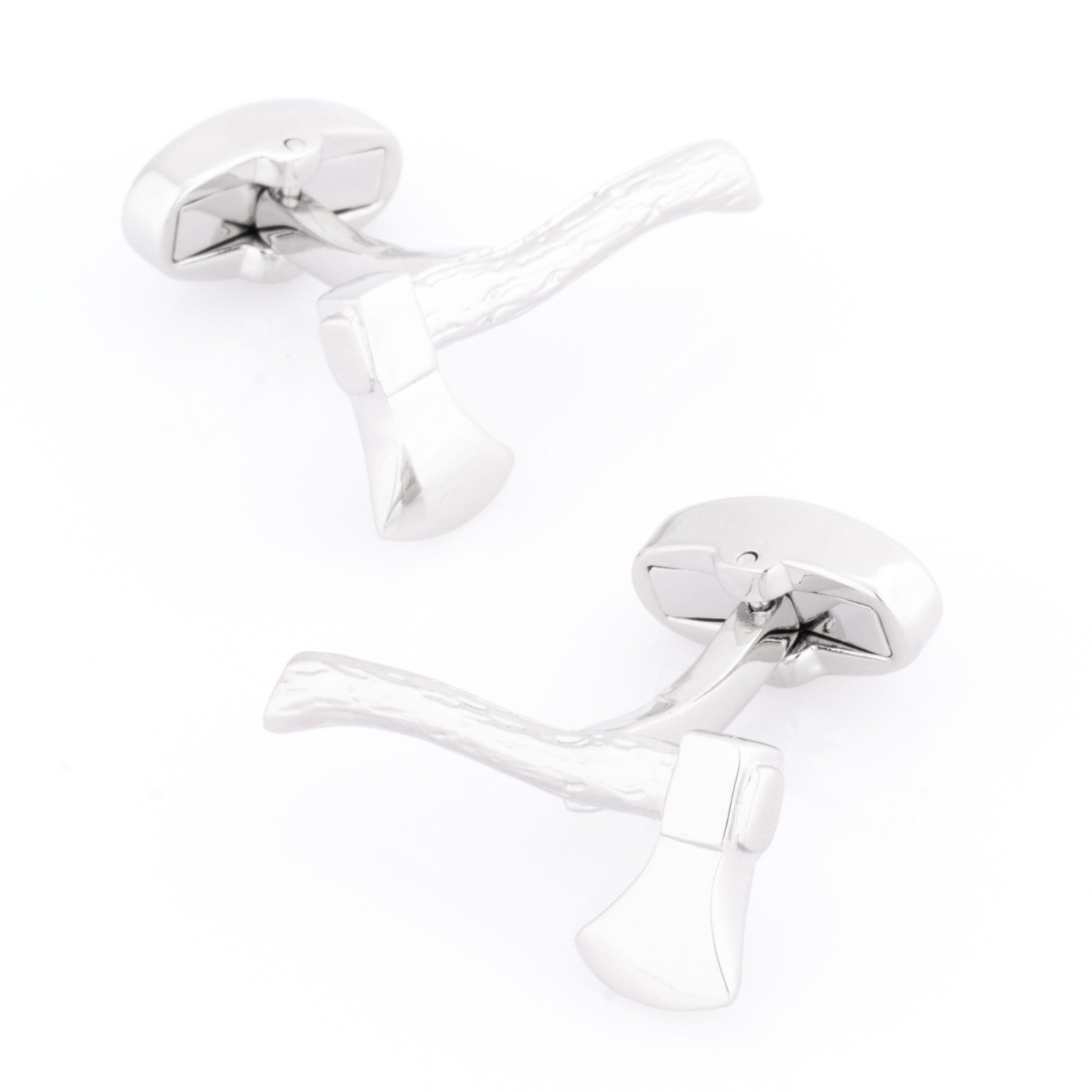 Silver Axe Cufflinks Novelty Cufflinks Clinks Australia 