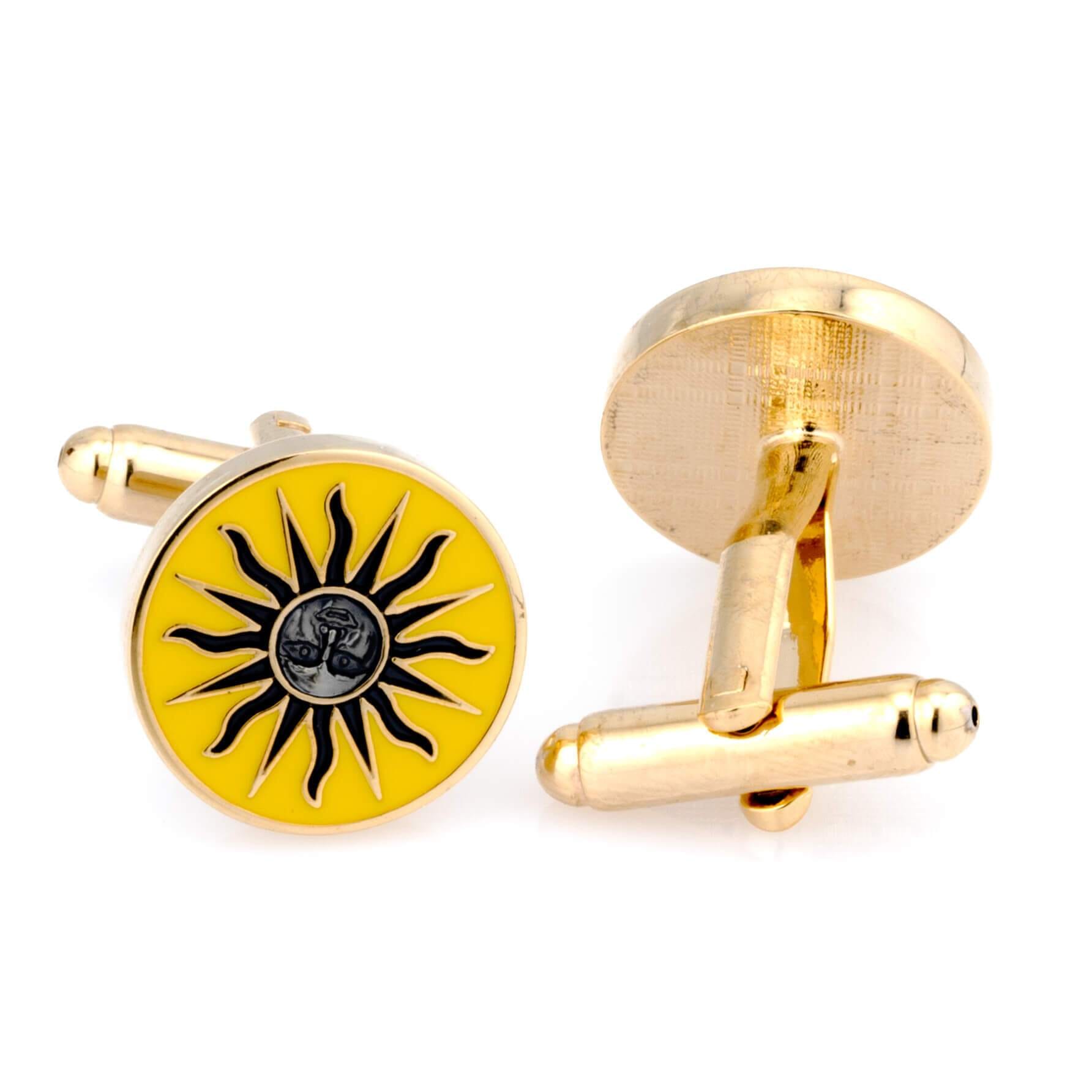 Sun Cufflinks Novelty Cufflinks Clinks Australia 