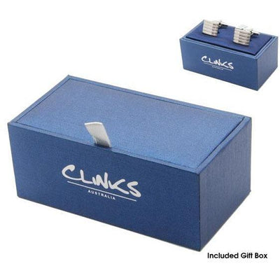 Blue White Classic Sports Car Cufflinks (AC Shelby Cobra)