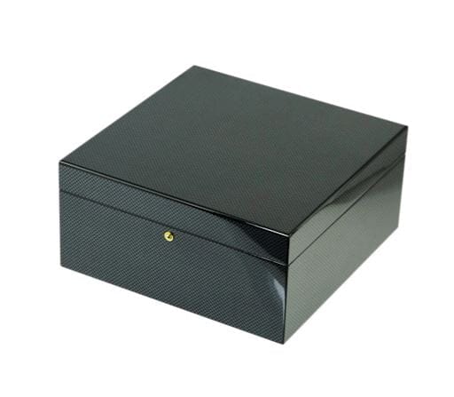 Carbon Fibre Watch Box for 8 Watches Watch Boxes Clinks 
